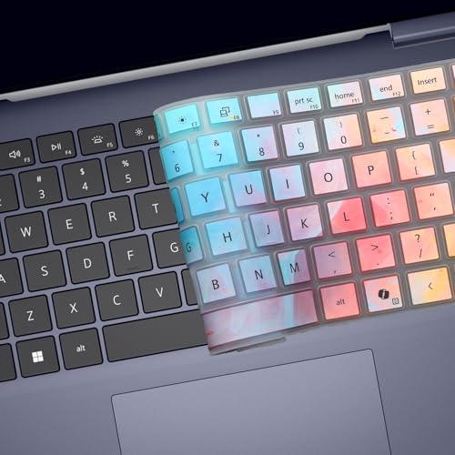 Keyboard Cover for Dell 14 Plus DB04250 DB04255 DB14250 DB14255 14-inch Laptop (2025) Keyboard Cover Skin Protector (NOT FIT Dell Pro 14/Pro 14 Plus/Pro Max 14)-Colorful by MUBUY-GOL - Image 5