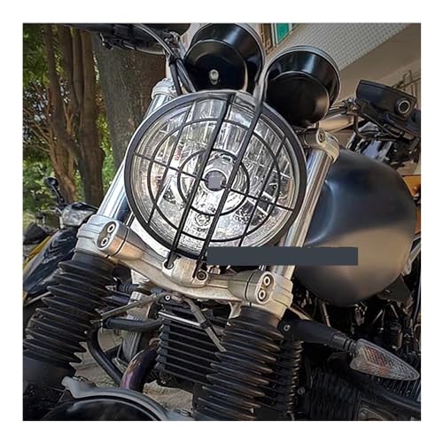 Couvercle protection calandre contre fissures phare moto NINE T
