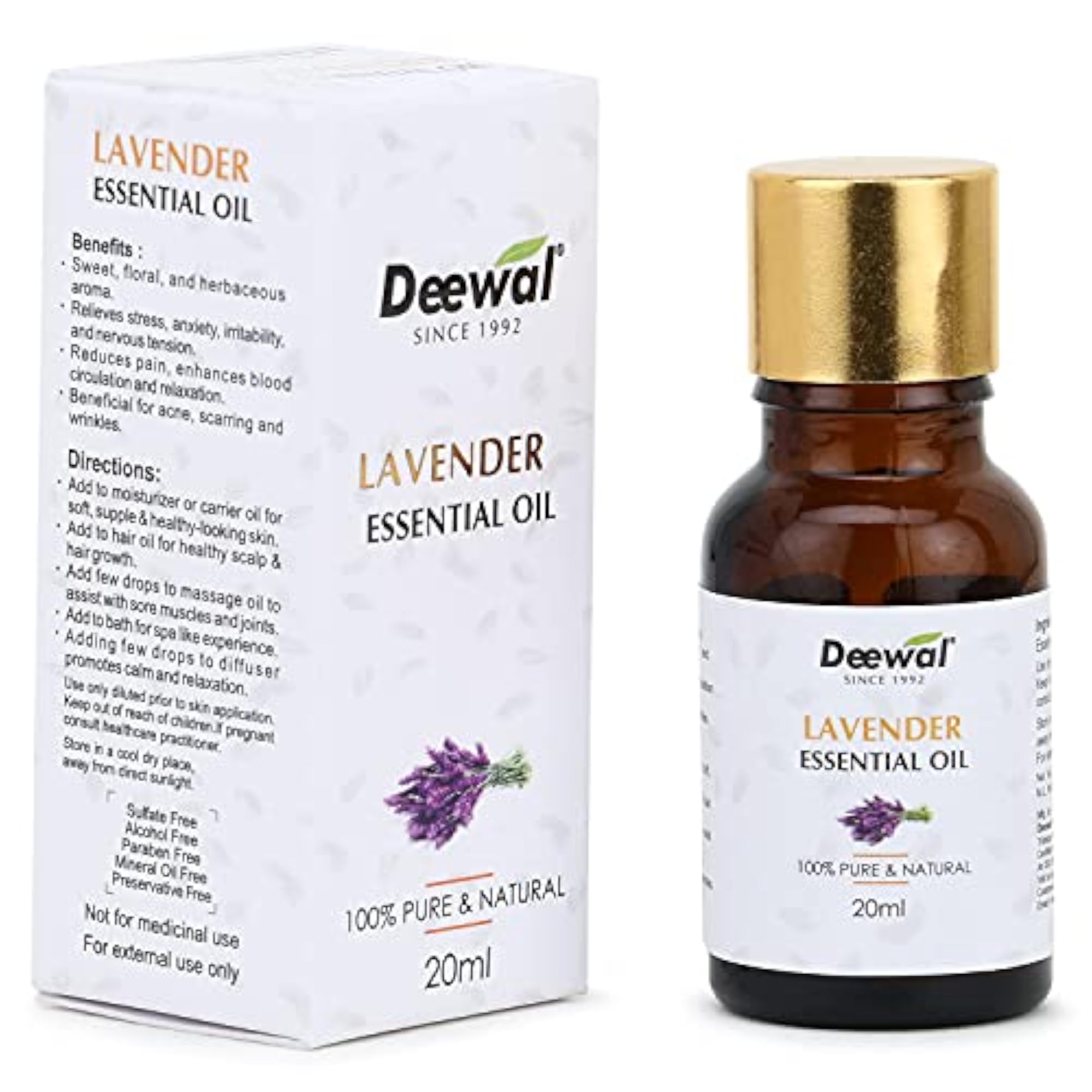 Deewal Natural Combo Pack of Essential Aromatherapy