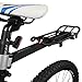 Ibera Seatpost-Mounted Rear Bike Rack - Quick-Release Bike Cargo Rack for 26
