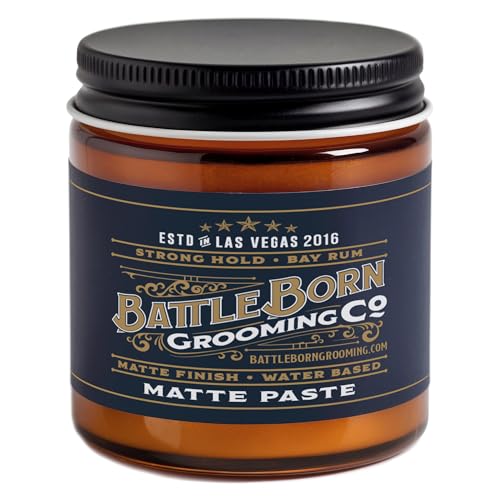 Battle Born Grooming Matte Paste, 4 oz