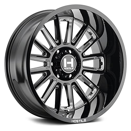 Hostile Predator 20x9 12 Black Milled
