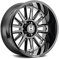 Hostile Predator 22x12 -44 Black Milled
