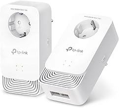 TP-Link PG2400P Kit Powerline G.hn2400, 2+2 Anschlüsse Gigabit Ethernet, Extra-Steckdose, Energiesparmodus, Plug & Play, Nicht kompatibel mit HomePlug AV/AV2-Powerline-Adaptern