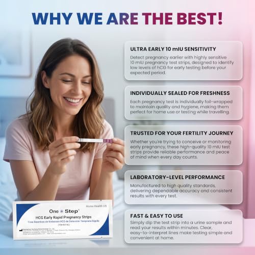 Image of 15 x Ultra Early - 10mIU Wide Width 3.5mm Pregnancy Test Strips (Tests up to 6 Days Earlier)