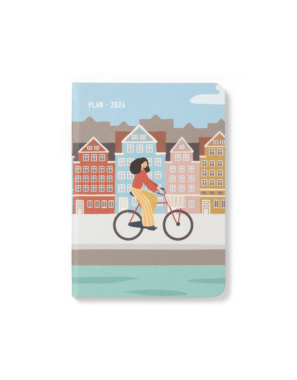 Letts Wanderlust A6 2024 week to view diary - Amsterdam