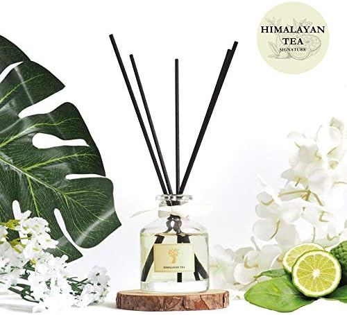 PRISTINE Himalayan Tea/Inspired by Westin Hotel Reed Diffuser for Home | Fresh Bergamot/White Tea Room Fragrance Reed Diffusers, Oil & Room Diffusers with Reed | Home Fragrance Scent Diffuser - Thumbnail 2