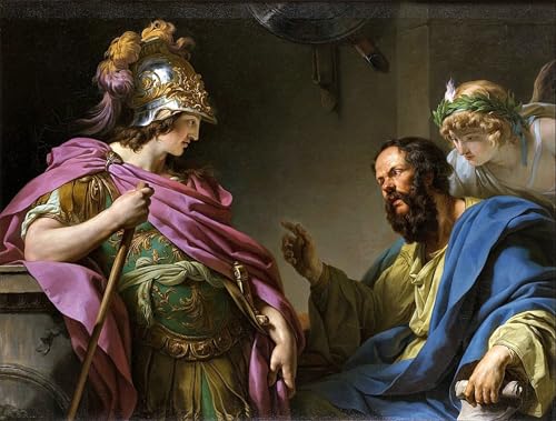 Lienzo Alcibíades de Vincent 60x90cm cuadro mural para decoración de interiores