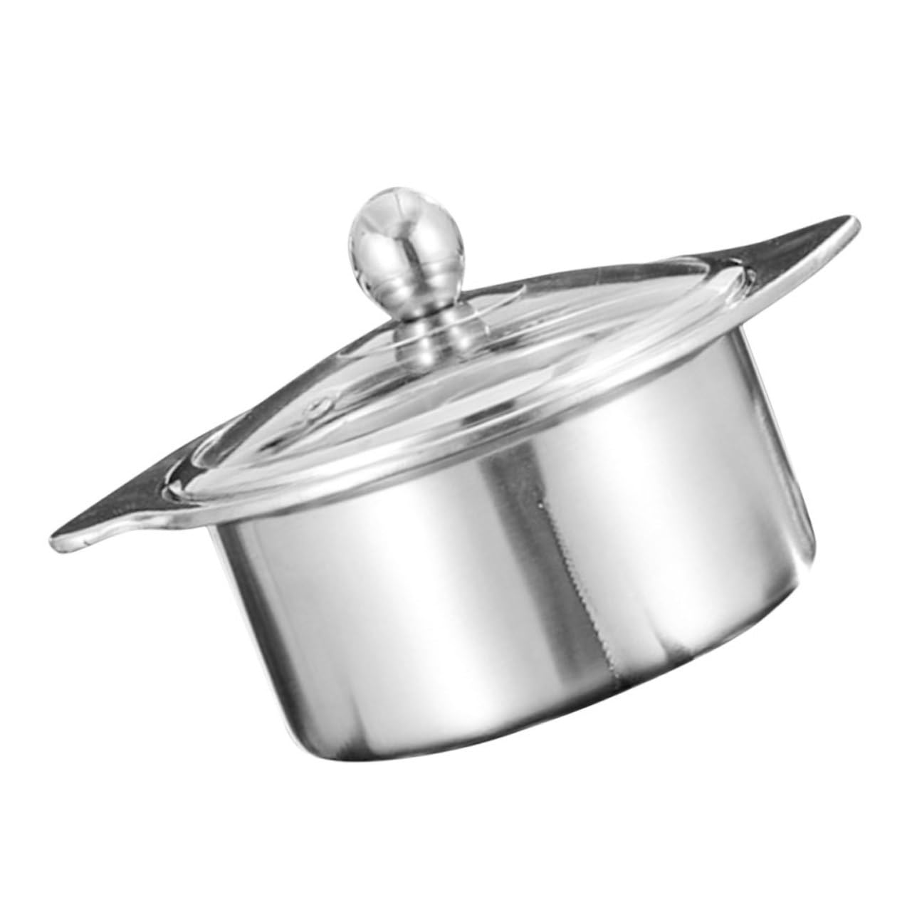 OUNONA Divided Hot Pot Two-flavor Stock Pot for Induction Cooking for Even Heat Distribution for Meals