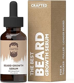 Beard Growth Oil, Beard Growth Serum, Beard Serum, Grow A Thicker Beard Quickly, Beard Oil Growth, Beard Growth, Grow Beard, Beard Grow, 1oz - Unscented (1 Pack)