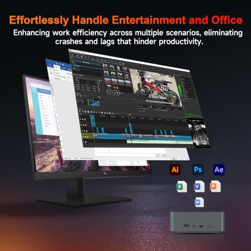 Beelink Mini PC EQR5 7330U (2.3/4.3 GHz), 16GB DDR4 256GB SSD, 85W PSU - image 5