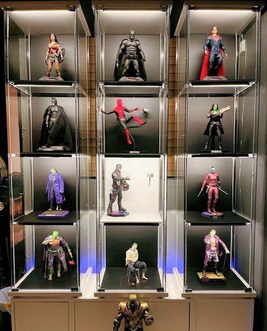 Miniatura 7 de Iluminación debajo del gabinete, 4 tiras de luces LED delgadas para estante de estantería, escaparate, eficiencia energética, 6 W, 600 lúmenes