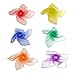 Carykon Pack of 12 Square Juggling Dance Scarves 24x24 inch for Performance Creative Play Magic Show Ornament Hairstyle-6 Colors