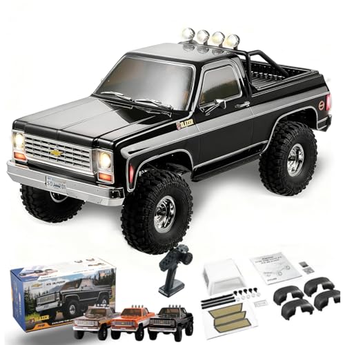 FMS 1/10 RC Crawler FCX10 Chevy K5 Blazer RS RC Pickup Truck Hobby Offroad Rock Truck DIG/4WD/FWD...