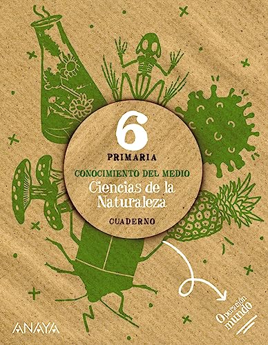 Portada de Ciencias de la Naturaleza 6º Educacion Primaria Cuaderno