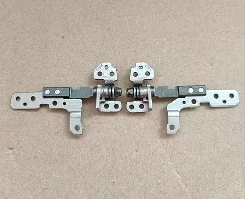 Black Top Case Rear Lid Back Cover & Front Bezel Frame Trim & Screen Hinges Hinge Pair Sets Compatible with Dell Gaming G15 5510 5511 5515 G15-5510 G15-5511 Laptop