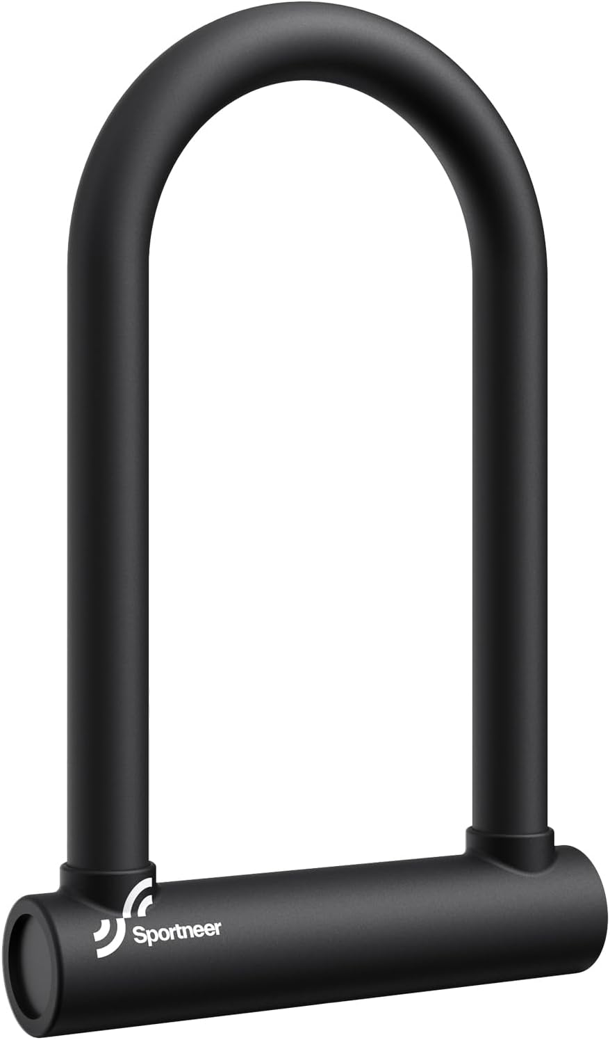 Sportneer Bike Lock - 18mm Shackle Heavy Duty Anti Theft Bike U Lock with 3 Keys - Bicycle U-Locks with Sturdy Mounting Bracket for Road, Mountain, Electric & Folding Bike, Size 9.85''x6.3''