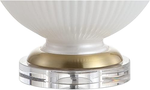 Miniatura 5 de JONATHAN Y JYL2074B Lucette - Lámpara de mesa LED de cristal y cristal de 26.5 pulgadas, lámpara de mesita de noche para dormitorio, sala de estar,