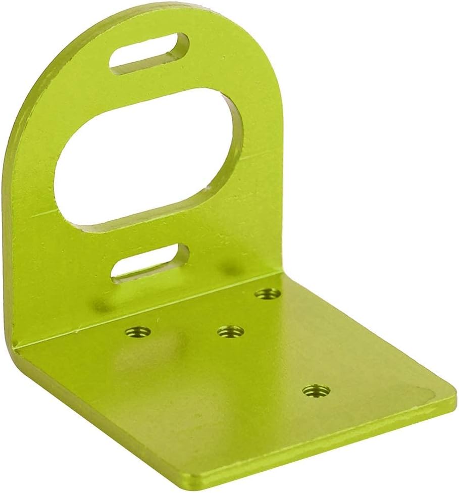 Dilwe RC Motor Base, Metal Motor Mounting Holder Seat Base for 540 3660 3650 Motors RC Accessory(Green)