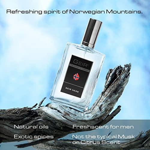 Geir Ness Geir Eau De Parfum Spray For Men - Long Lasting Fresh, Cool Scent #TOP4