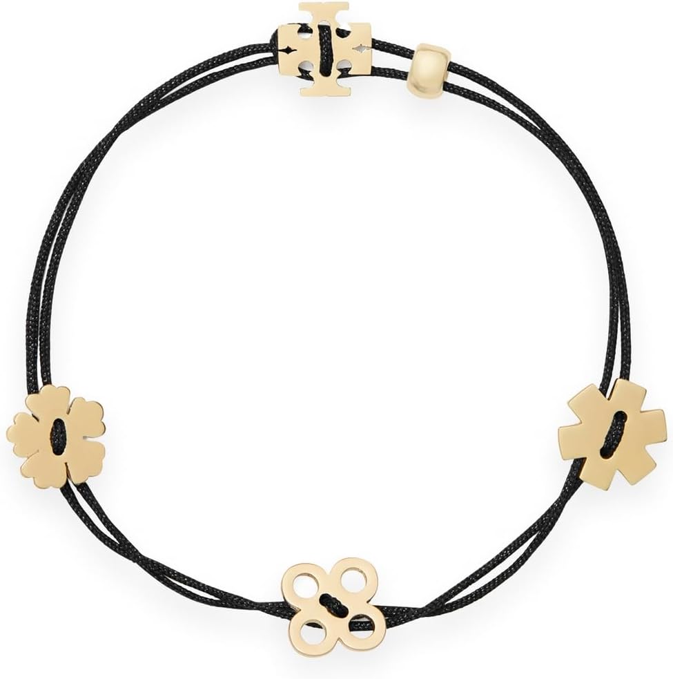 Tory Burch Women's Clover Cord Bracelet