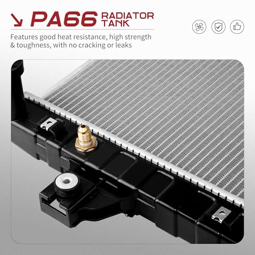 YITAMOTOR Radiator Compatible with 1999-2004 Grand Cherokee 4.0L L6 by YITAMOTOR - Image 5