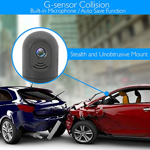 Pyle Dash Cam Rearview Mirror Monitor - Dual Front Rear Slim Bar W/ Backup Camera 7.4” Lcd Display Screen Waterproof Ip-69 Dvr Video Recording W/ Night Vision Illumination - Pyle Plcmdvr77 #TOP4