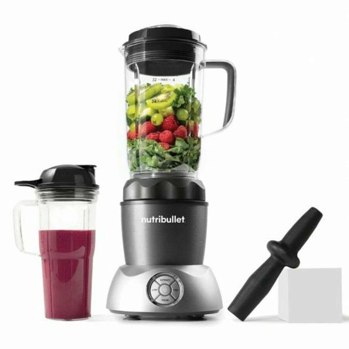 nutribullet Select, Electric Blender, Chopper, Blender for Smoothie, Multifunctional Blender Chopper, Professional Chopper, Power 1000 Watts, NB200DG