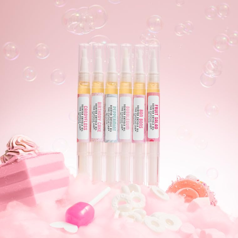 3ml Cuticle Oil pen - singular 3ml pen in Flower Boom fragrance. Strengthening, Nourishing, Hydrating. 60+ fragrances available. Ideal for handbag, car, beauty on the go... Handmade in the UK. - Image 4