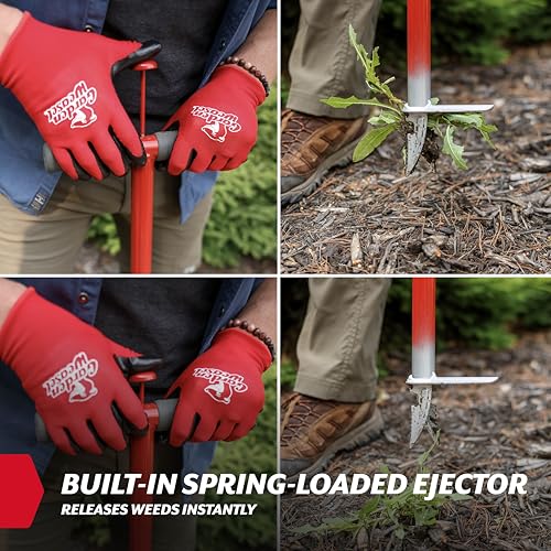 GARDEN WEASEL WeedPopper Step & Twist – Black Ergonomic Grip | Stand Up Weed Puller Tool for Dandelion, Crabgrass & Root Removal | Heavy Duty Lawn & Garden Weeder | 95206-A by GARDEN WEASEL - Image 8