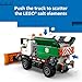 LEGO City Snowplow Truck Building Toy for Kids - Pretend Play Vehicle for Boys & Girls, Ages 5+ - Toy Truck W/Movable Plow & Driver Minifigure - Gift Idea for Birthdays - 60490