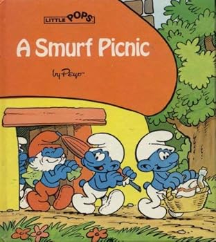 Hardcover A Smurf Picnic (Little Pops) A Pop Up Book