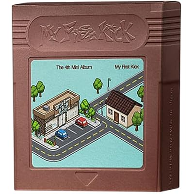 My First Kick The 4th Mini Album (My First Quest Ver.) Photo Piece + Platform Album Package + Mini Standee + Lyric Paper + QR Card + User Guide + 4 Extra Photocards Official K-POP Sealed Album