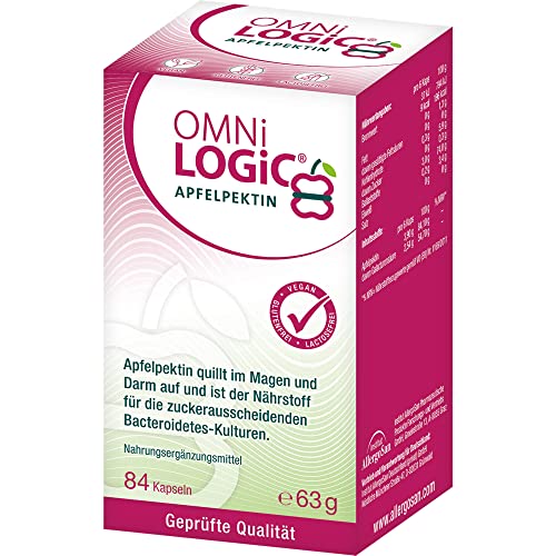 Apfelpektin Kapseln von Omni Logic im Vergleich