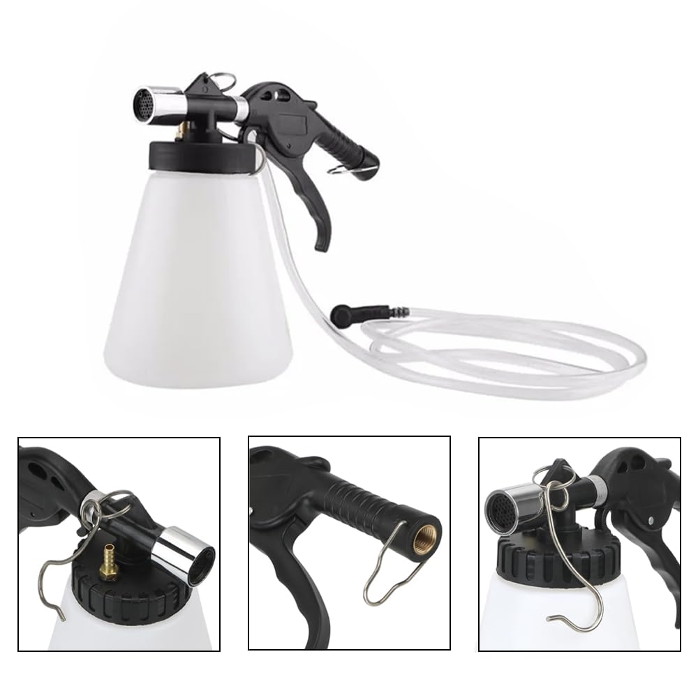 Purgador automático de Frenos de Aire comprimido Dispositivo de Purga de Frenos Freno de Aire Cambiador de líquido de Frenos de Frenos de Aire purgado con Botella de Recarga de 1 litro