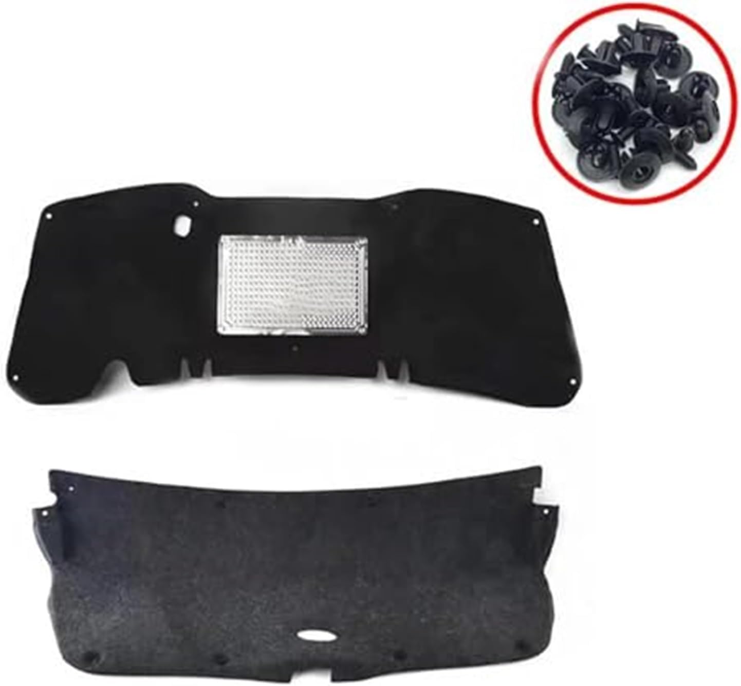 Pizgear シビック、FD 2006-2011 / 10th FC FK 2016-2020 フロントフードエンジン遮音パッド防