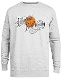 JINBETEE Typography Art - Young Jersey Gris Cuello Redondo Unisex
