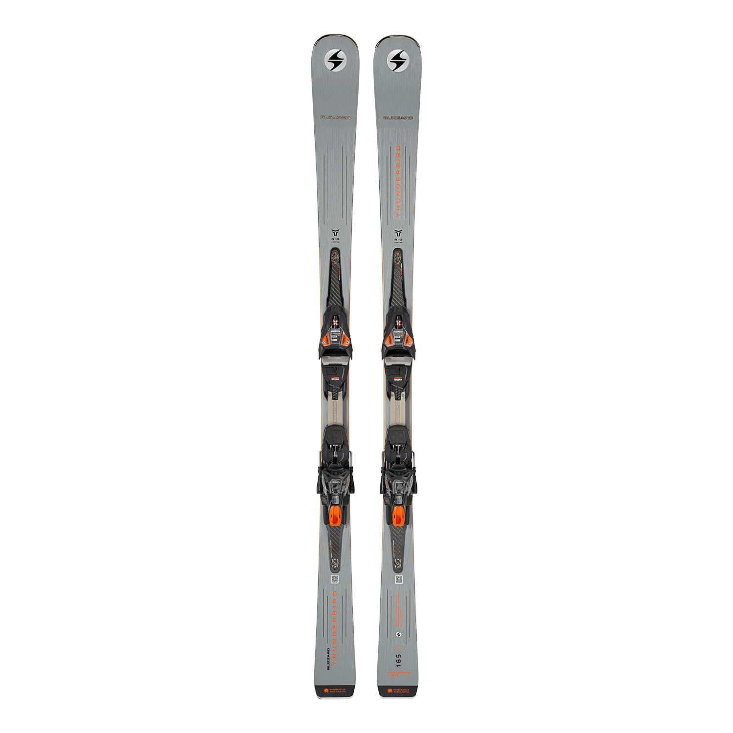 Blizzard - Pack De Ski B Thunderbird R13 Ltd + Fixations Xcell12 Cool Grey Homme - Homme - Taille 160 - Gris