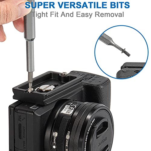 24 In 1 Premium Precision Screwdriver Set, Fertoriy Sturdy Small Screwdriver Set With Phillips Head & Flathead, Magnetic Mini Screwdrivers Kit For Fixing Electronics, Pc And Eyeglass Repairing #TOP4