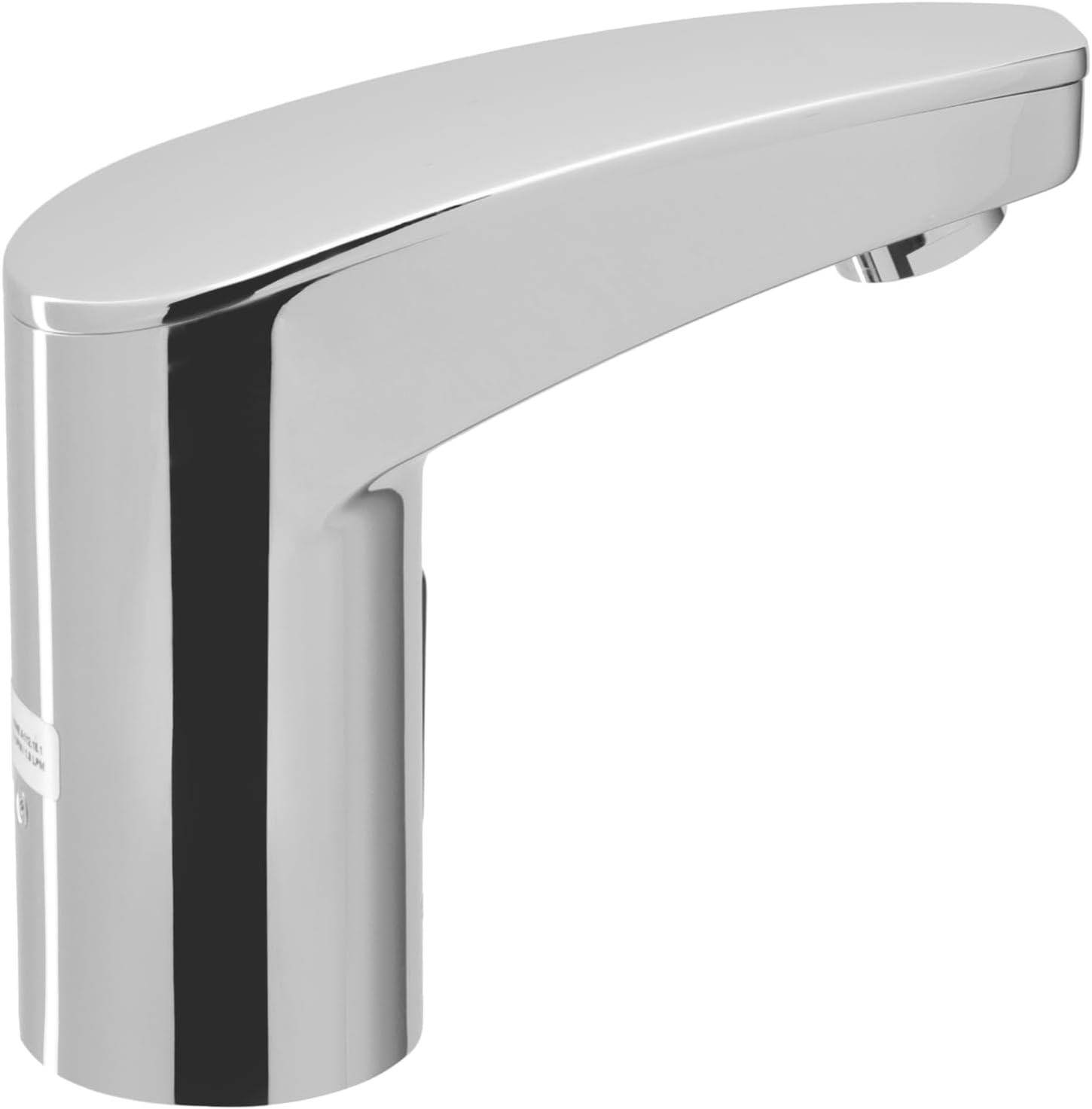 Sloan Optima EAF-350 Sensor Activated Touch-Free Faucet, Commercial Grade with Mounting Hardware - 0.5GPM Battery-Powered Deck-Mounted Mid Body, Polished Chrome Finish, 3335110