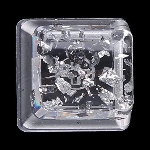 Keycap de Resina Transparente Plata para Teclado MX miniatura 5