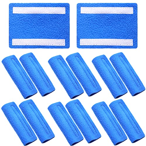 yurbud replacement covers pink - 6 Pairs Soft Nasal Oxygen Covers Oxygen Tubing Protectors Nasal Cover Nasal Strap Comfort Pads Oxygen Strap Cushions for Oxygen Users to Full Protect Your Face Sleep Tube Supplies(Blue)