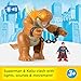 Fisher-Price Imaginext Superman Toy with Lights, Sounds, Motion & 3-inch Action Figure, 10-inch Monster with Chains, for Ages 3+