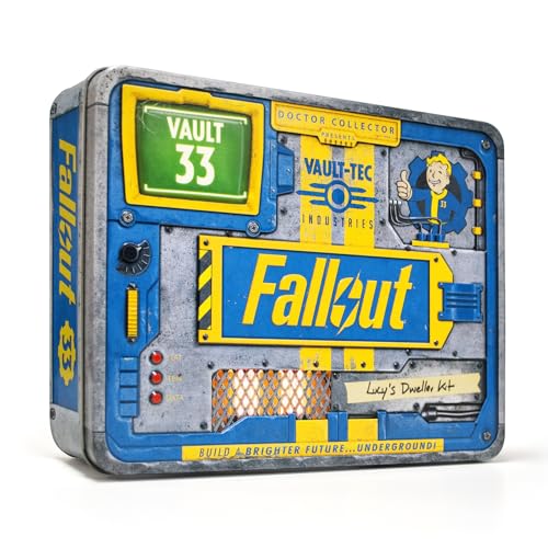 Doctor Collector Fallout Lucy's Dweller Kit, offizielle Sammleredition mit exklusivem Zubehör in Einer Metallbox