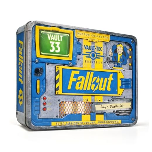 Doctor Collector Fallout Lucy's Dweller Kit, offizielle Sammleredition mit exklusivem Zubehör in Einer Metallbox