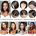 Bestsojoy Straight Lace Front Bob Wigs Human Hair 13x4 Short Bob Wig for Black Women 180% Density Glueless Straight Human Hair Wigs Pre Plucked with Baby Hair (8 Inch Straight Bob Wig)