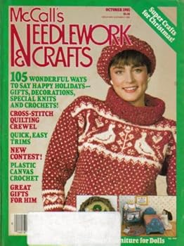 Paperback McCall's Needlework & Crafts (Super Crafts for Christmas, October 1985 - Vol 30, No 5) Book