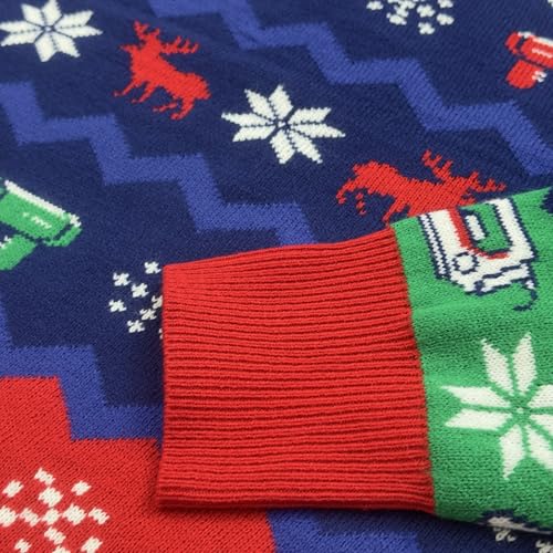 Merry Christmas Ya Filthy Animal Knitted Sweater - Image 4