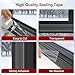 Litaibai Transparent Window Weather Sealing Tape - 2-Inch x 33 Feet, Airtight Insulation Tape That Blocks Drafts, No Residue Removable Adhesive