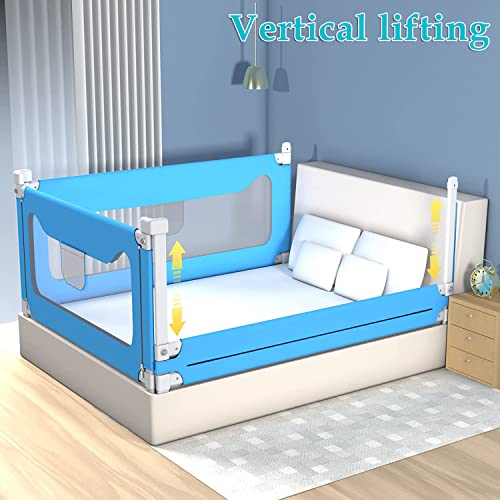 Gearking Bed Rails For Toddlers,3 Pack(2 * 78''L+1 * 59''L) Safety Bed Guard Rails For Kids, Baby Protector Rail With Breathable Fabric For Queen Mattress #TOP4